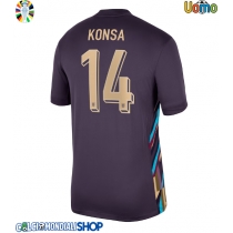 Maglie da calcio Inghilterra Ezri Konsa #14 Seconda Maglia Europei 2024 Manica Corta